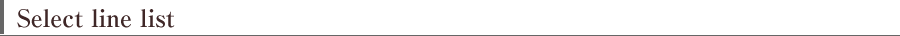 Select line list